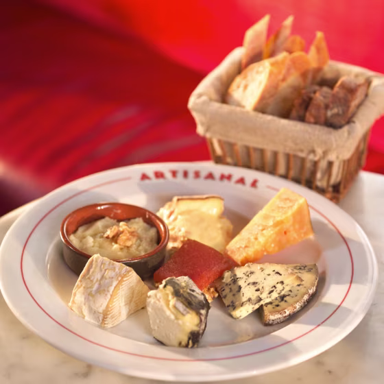 An even larger Brennan collection — about 250 cheeses — at this buoyant bistro and retail cheese shop in midtown, Artisanal pretty much dwarfs every restaurant in the world when it comes to variety — many of which find their way into the food here.